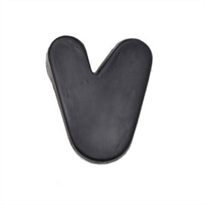 Black Gelcoat Heart Pulley Cover