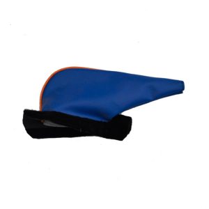 Blue with Orange Piping Handbrake Cover