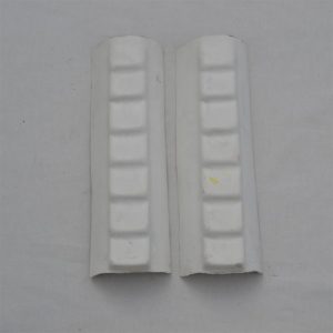 White Gelcoat Exhaust Covers